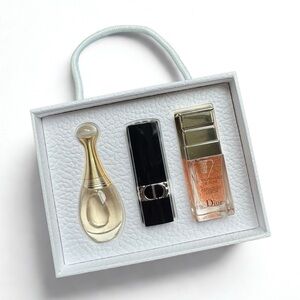Dior Mini Beauty Gift Set | J’adore Perfume, Lipstick & Rose Serum